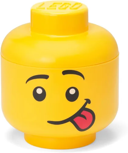 Vista 16 de LEGO - Cabezal de almacenamiento (pequeño), caja de almacenamiento de Amarillo brillante