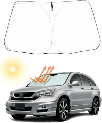 Vista 23 de Parasol plegable para parabrisas delantero de automóvil, protector de parasol de ajuste personalizado para Honda CR-V 2012 2013 2014 2015 2016