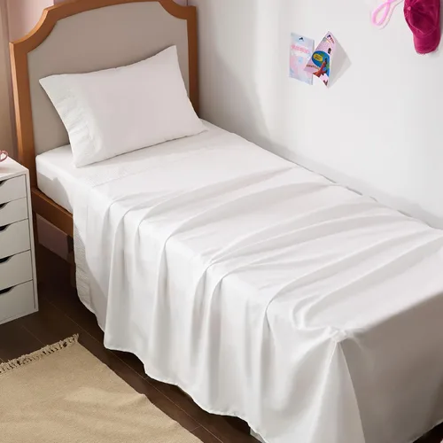Vista 70 de Bedsure Juego de sábanas para cama individual - 3 piezas de sábanas suaves para cama individual - Transpirables y refrescantes - Calidad hotelera
