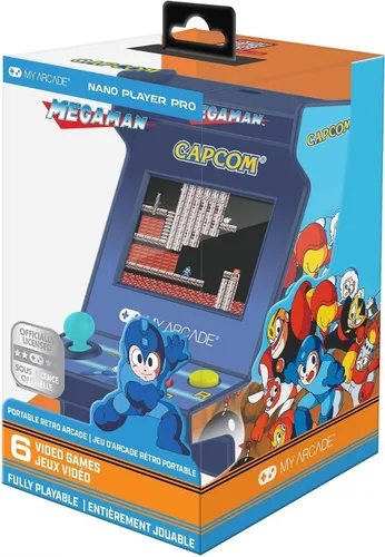 Vista 9 de MY ARCADE All-Star Arena Nano Player - 4.5" Fully Playable Portable Mini Arcade Machine with 207 Retro Games, 2.4" Screen Color Display
