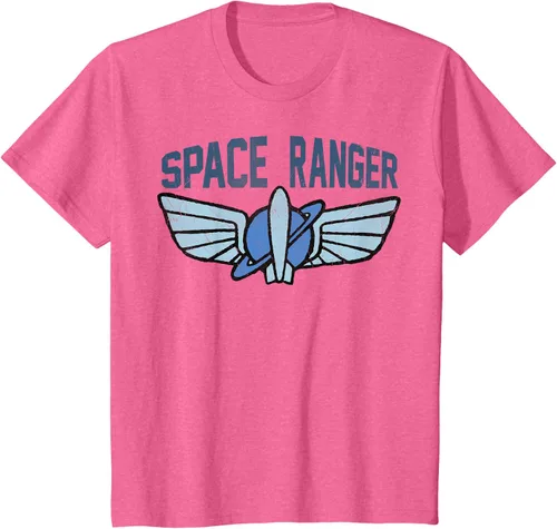 Vista 32 de Disney Pixar Toy Story 4 Buzz Lightyear Space Ranger Badge - Camiseta, Negro, S
