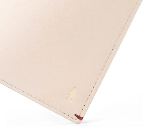 Vista 4 de Gnome & Bow - Cartera Gulliver para dinero en efectivo y moneda para pasaporte (RFID Nappa Leather), biege, Cartera para pasaporte