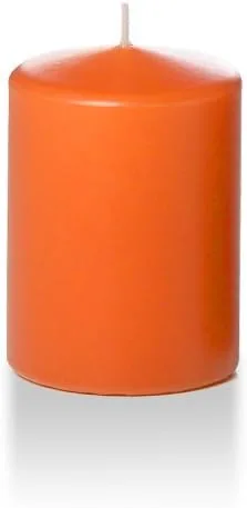 Vista 97 de yummi Caja de 12 velas redondas blancas de 3" x 4