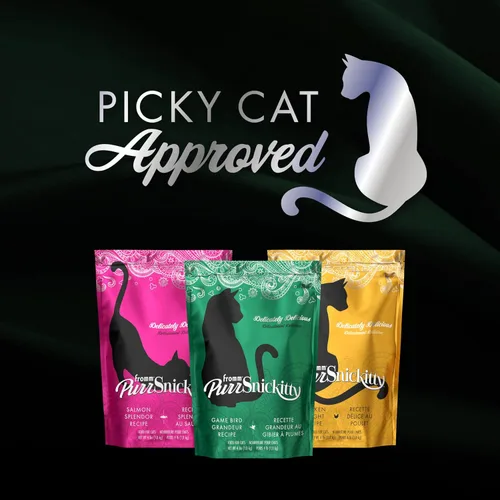 Vista 9 de Fromm PurrSnickitty Chicken Delight - Alimento seco prémium para gatos para todas las etapas de la vida, receta de pollo, 6 onzas