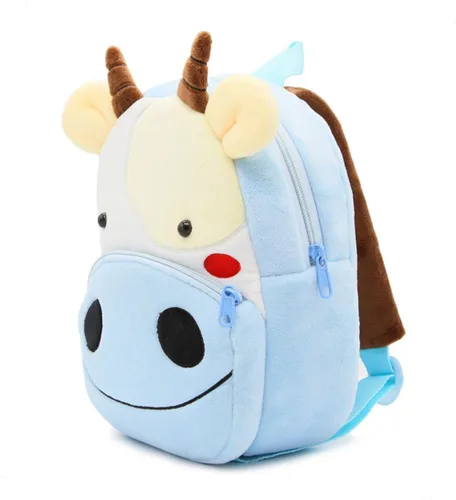 Vista 3 de Niños niño niño preescolar mochila de peluche animal de dibujos animados mochila bebé niños escuela satchel viaje almuerzo bolsas