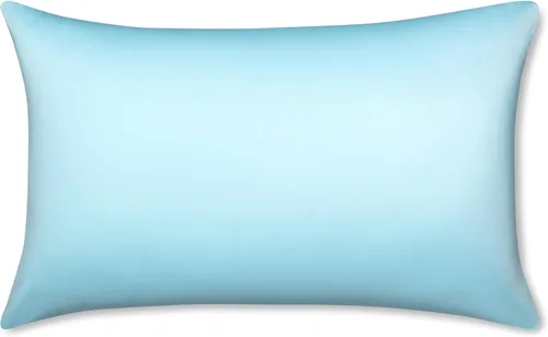 Vista 115 de PILLOWY Almohada Decorativa de 12" x 20" - Crema Durazno: 1 PIEZA Almohada de Microperlas Premium de Lujo con Tela de Nylon/Spandex 85/15. Siempre