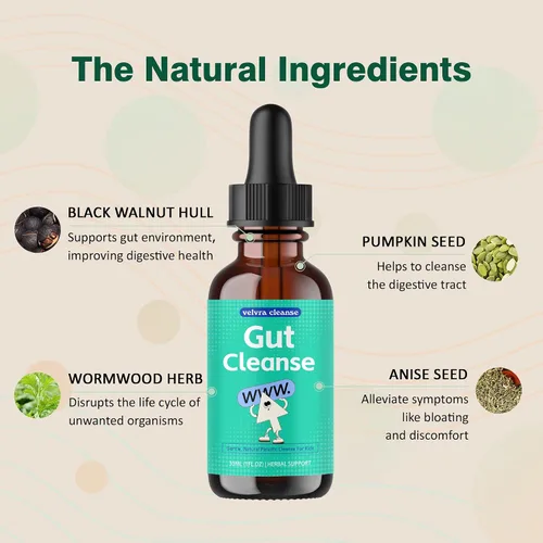 Vista 5 de Kit completo - Apoyo intestinal y hepático con gotas de desintoxicación de zeolita para refuerzo inmunológico, energía y bienestar familiar