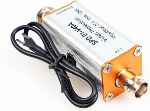 Vista 2 de Protector contra sobretensiones BNC solo BNC macho a hembra adecuado para equipos de monitoreo de comunicación coaxial Protección contra