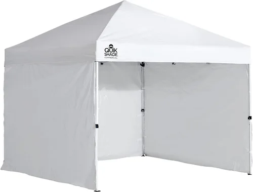 Vista 5 de Quick Shade set de paredes para toldo instantáneo de 10 x 10 pies con entrada con cremallera