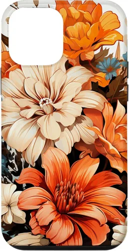 Vista 15 de Funda para iPhone 11 Pro Max Vintage Autumn Flower Fall Pumpkin Girl Women Fall