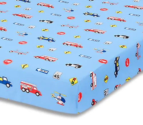 Vista 28 de Everyday Kids Paquete de 2 Sábanas Bajeras para Cuna para Niña, 100% Sábana de Bebé de Microfibra Suave y Transpirable, Se Adapta a Colchones