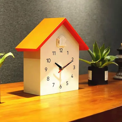Vista 2 de Cuco Reloj de pared Reloj de informe Reloj despertador Reloj de cuco Reloj de mesa Reloj de mesa Reloj de cuco Reloj de pared para el hogar Reloj