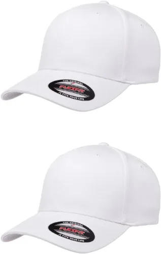 Vista 67 de Gorra de béisbol Flexfit Wooly Combed Premium de 6 paneles estructurada Ajuste elástico Paquete al por mayor disponible Negro