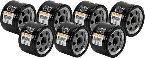 Vista 2 de Wix - Juego de 7 filtros de aceite para motor Aprilia Case IH John Deere Caponord 1200 ABS Rally Dorsoduro 750 900 Gator XUV 550 S4 560 560E Mana
