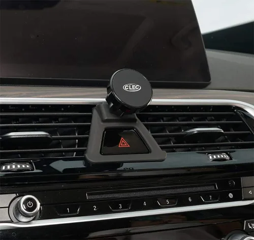 Vista 7 de BEERTE Soporte para teléfono compatible con BMW Serie 5 2017-2023 528i 530i 530e 540i ajustable para ventilación de aire del salpicadero
