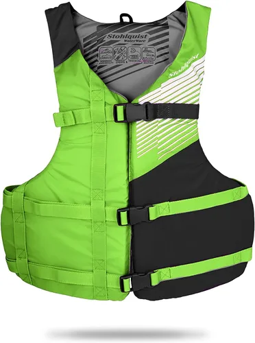 Vista 6 de Stohlquist FIT Chaleco salvavidas para adultos de gran tamaño, aprobado por la Guardia Costera de Estados Unidos, PFD para hombres y mujeres