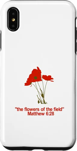 Vista 11 de Look at All The Beautiful Flowers of The Field Matthew 6:28 Case for iPhone 17