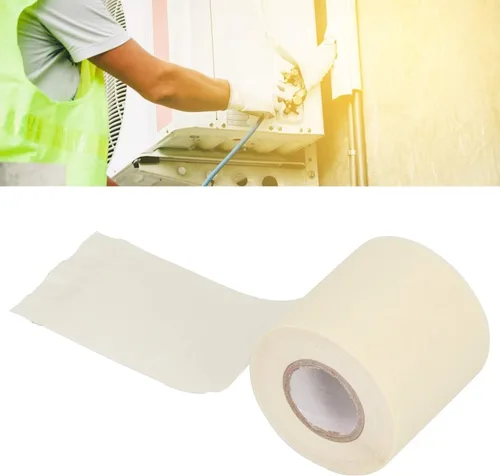 Vista 5 de TOPINCN 5 unidades de envoltura de tubería de aire acondicionado, cinta protectora de tubo de PVC, cintas de envoltura portátiles, cinta aislante