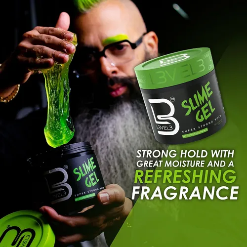 Vista 2 de L3 Gel de slime de nivel 3 Gel de peinado de control fuerte