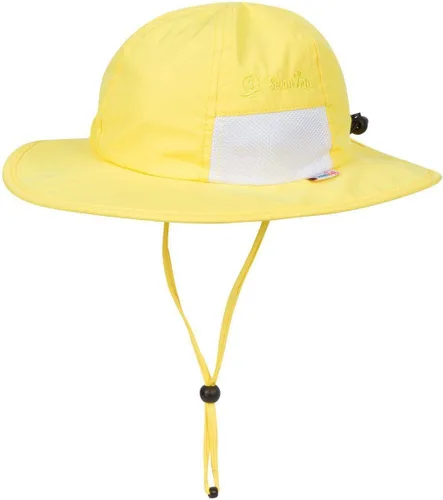 Vista 15 de SwimZip, sombrero unisex para niños, ala ancha, protección solar FPS 50, ajustable. Aguamarina