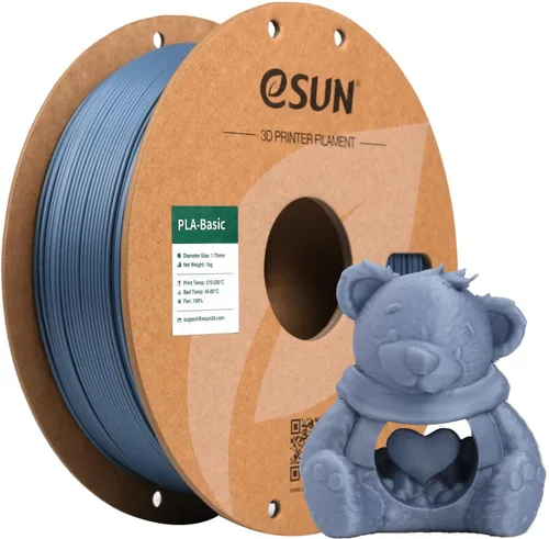 Vista 16 de eSUN Filamento PLA Basic de 0.07 in, naranja, carrete de 2.2 libras 1.anaranjado