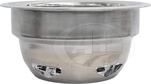 Vista 5 de Simulador de una rueda de A+ 17", de acero inoxidable, juego para 2011 Current GM/Chevy 3500HD
