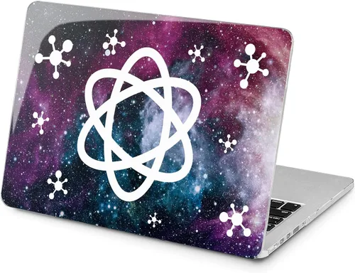 Vista 10 de Funda rígida compatible con MacBook Pro 16 14 M3 M2 2023 M1 Pro 13 2022 Air 13 2021 Retina 2020 Mac 11 12 Laptop patrón de invierno copo de nieve