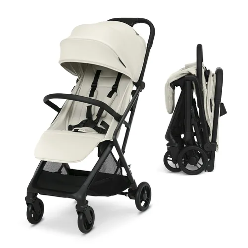 Vista 12 de Delta Children Icon - Cochecito ultra compacto ligero para uso diario y de viaje, plegado con una sola mano, solo 15.6 libras, cabe en Negro
