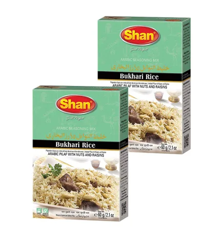 Vista 299 de Shan Chicken 65 - Mezcla de recetas y condimentos de 2.1 oz (60 g) - Polvo de especias para pollo frito picante agridulce - Adecuado