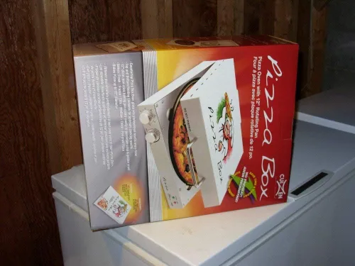 Vista 3 de Horno para pizza con forma de caja de CuiZen PIL-4012.