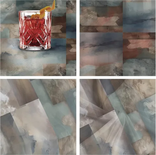 Vista 6 de Marble Cloud Chiffon Table Runner 55 Inches Long, Voile Sheer Tulle Runner for Rustic Wedding Reception Bridal Shower Decorations Birthday Party