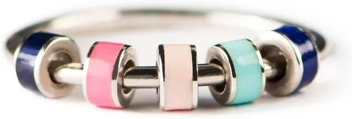 Vista 9 de STORYJEWELLERY Regalos de Navidad para hija, anillo antiestrés, anillos de ansiedad para mujeres, anillos giratorios para el estrés, anillo