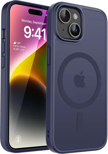 Vista 69 de CACOE Funda magnética para iPhone 12 y iPhone 12 Pro de 6.1 pulgadas - Compatible con MagSafe y soporte magnético para teléfono en el automóvil,
