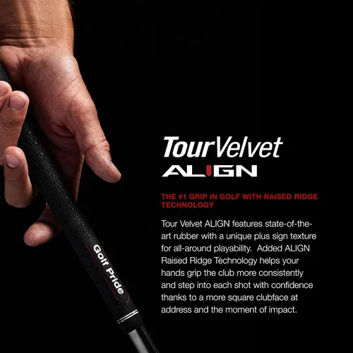 Vista 2 de Golf Pride Tour Velvet ALIGN Golf Grip
