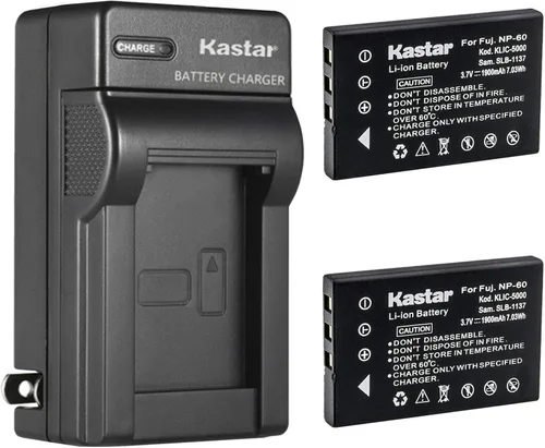 Vista 5 de Kastar Cargador de batería de pared AC para Kodak KLIC-5000 K7600-C, Kodak EasyShare LS420, EasyShare LS433, EasyShare LS443, Easyshare LS633