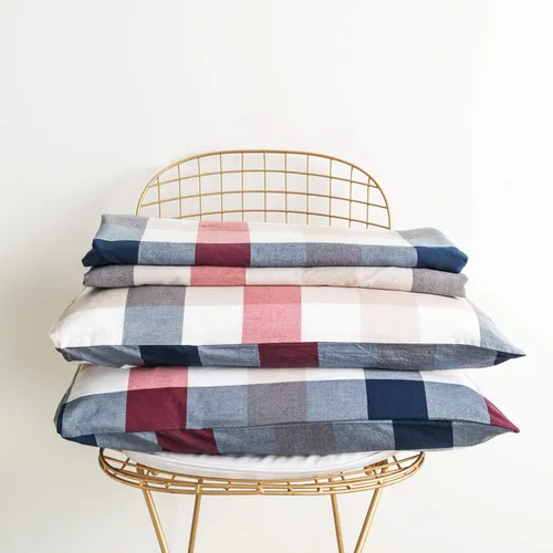 Vista 7 de SUSYBAO - Conjunto de funda de edredón de 3 piezas, 100% algodón lavado natural, que incluye 1 funda de edredón y 2 fundas de almohada de alta