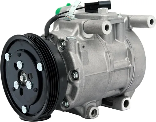 Vista 6 de FKG Compresor de CA y embrague de A/C 9770126300 apto para Hyundai Santa Fe 2.7L 2001-2006