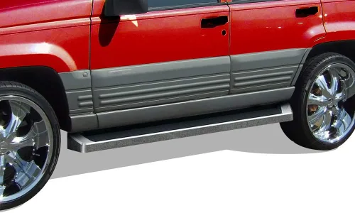 Vista 8 de APS Estribos (barras nerf barras de escalón lateral) compatibles con Jeep Grand Cherokee 1994-1998 Laredo solamente