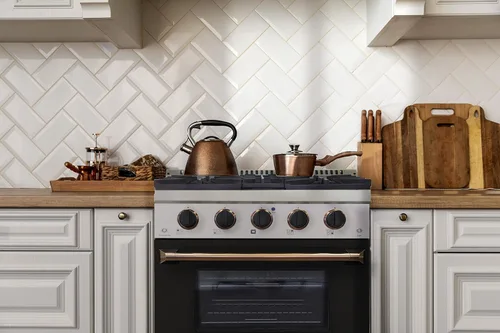 Vista 4 de Kucht KNG301-K-GOLD - Cocina de gas, color dorado