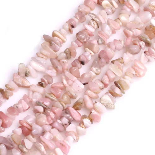 Vista 9 de GEM-Inside - Chips de piedra de cristal para hacer joyas, cuentas sueltas de forma libre con agujero para hacer pulseras, collares, adultos, 34