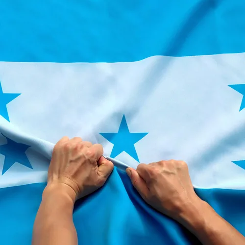 Vista 8 de Anley Fly Breeze - Bandera de Honduras de 3 x 5 pies, color vivo y a prueba de decoloración, cabecera de lona y doble costura, banderas nacionales