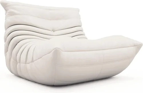 Vista 17 de Puf sin comprimir para adultos, sofá de espuma viscoelástica