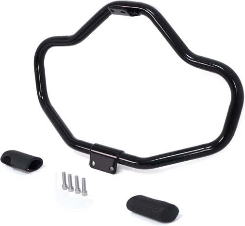Vista 8 de HongK - Protector de motor delantero para carretera compatible con H-D Sportster 883 1200 XL XR 48 72 04-20 negro brillante [P/N: MT504-002-GBK]