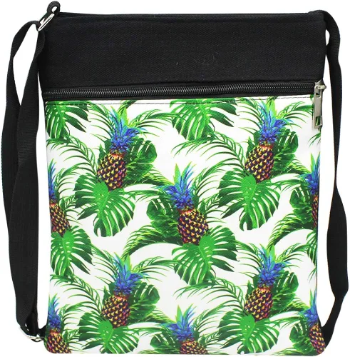 Vista 3 de RARITYUS Bolso bandolera de lona para mujer, diseño de unicornio en 3D