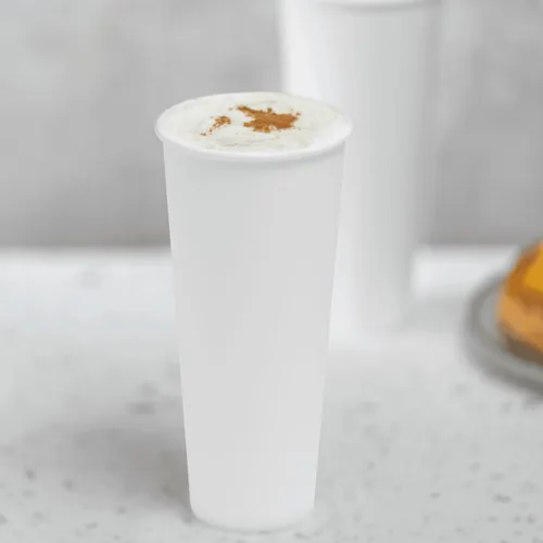 Vista 31 de Karat Taza de papel para café expreso de 4 oz, 1000 unidades, taza desechable para enjuague bucal, para bebidas calientes y frías, blanca (C-K504W)
