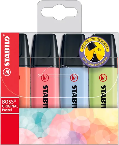 Vista 12 de STABILO Resaltador BOSS ORIGINAL - Pack de 4 - Verde