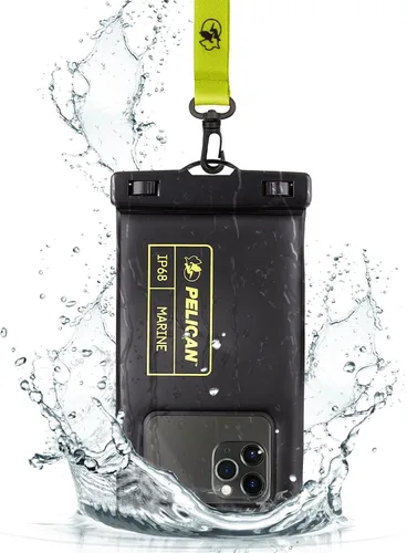 Vista 20 de Pelican Marine - Bolsa impermeable para teléfono IP68 con bolsillo de almacenamiento (grande) - Estuche impermeable flotante para teléfono