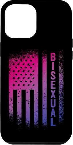 Vista 6 de Funda para iPhone 15 Bisexual Bandera Americana Patriótica Bi Pride 4 de julio