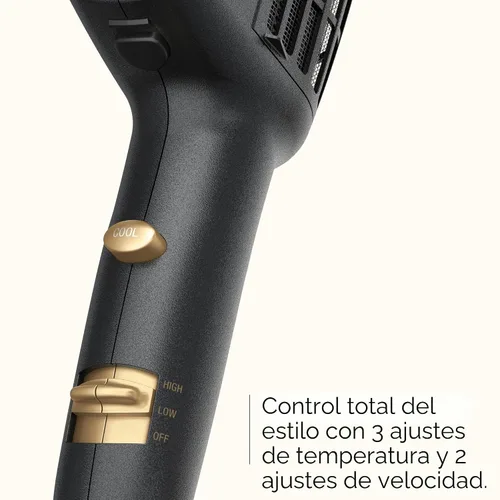 Vista 4 de INFINITIPRO BY CONAIR - Secador de pelo para peinado 3 en 1, secador de pelo de 1875 W y 3 accesorios