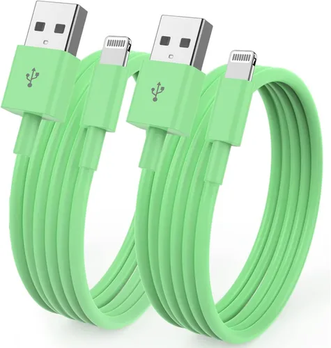 Vista 16 de Paquete de 3 [certificado Apple MFi] Cargador de iPhone de 3 pies, cable Lightning a USB de 3 pies, cable de carga rápida Apple de 3 pies